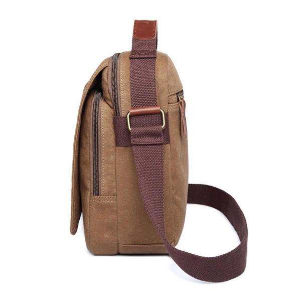 Miesten Kangaskäsilaukku Ipad Bag Outdoor Crossbody -laukku
