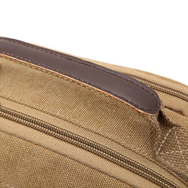 Miesten Kangaslaukku Messenger Bag Pieni Matkalaukku Joka Sopii 9.7 Tuuman Ipadiin
