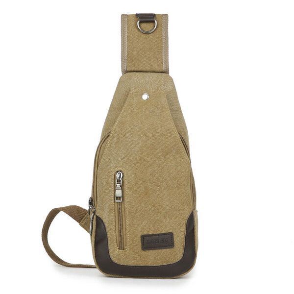 Miesten Kankainen Vapaa-ajan Crossbody-laukku Ulkoilumatkailu-monitoiminen Ipad-pakkaus