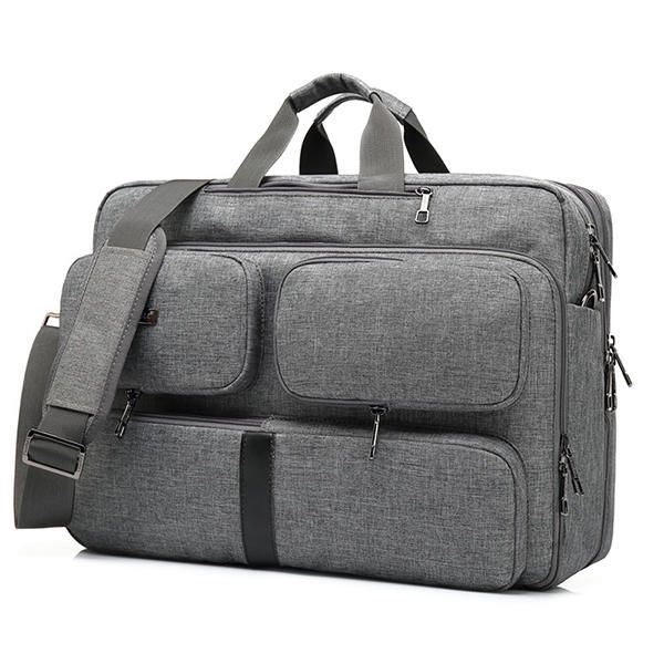 Miesten Monitoiminen Kannettavan Tietokoneen Reppu Crossbody Laukku