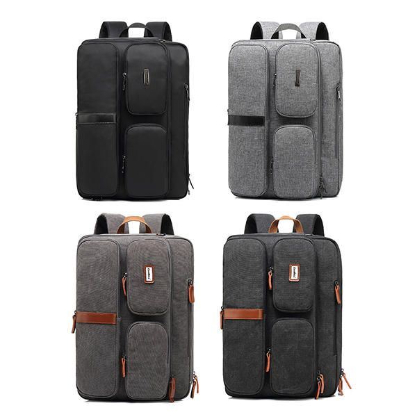 Miesten Monitoiminen Kannettavan Tietokoneen Reppu Crossbody Laukku