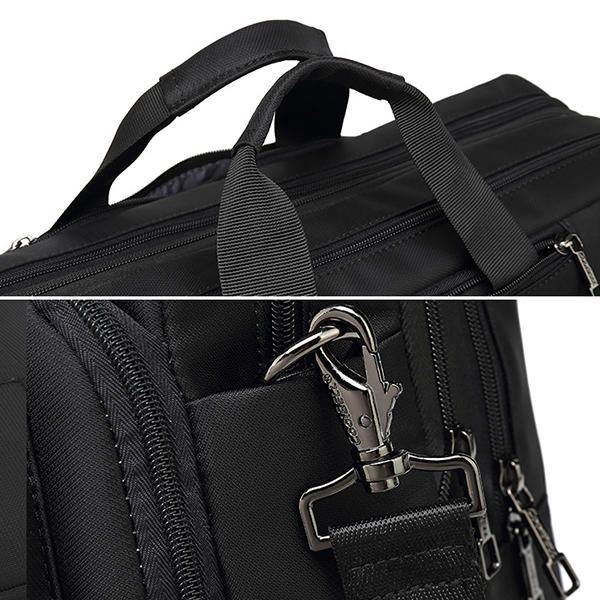 Miesten Monitoiminen Kannettavan Tietokoneen Reppu Crossbody Laukku