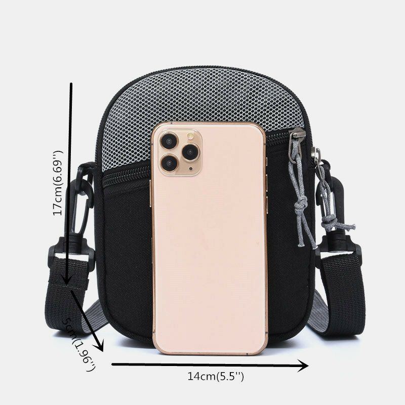 Miesten Multi-carry Varkaudenesto Vedenpitävä Rento Crossbody Laukku Rintalaukku Sling Bag