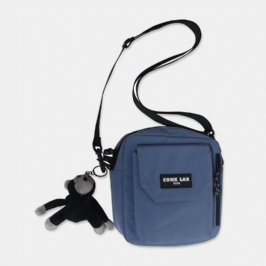 Miesten Nylon Hip-hop Hengittävä All-match Crossbody Bag Olkalaukku