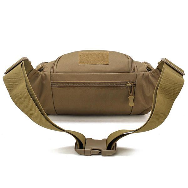 Miesten Nylon Ulkokäyttöön Vedenpitävä Taktinen Kantolaukku Rintalaukku Vyötärölaukku Crossbody Laukku