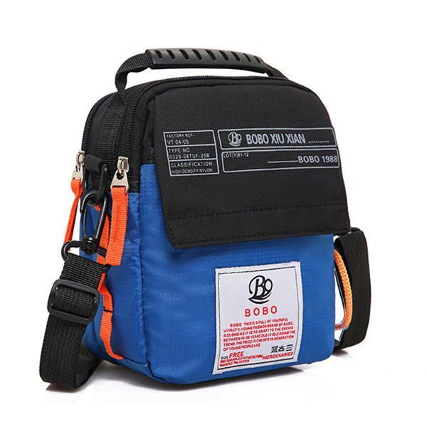 Miesten Nylon Vedenpitävä Casual Crossbody Laukku Kevyt Olkalaukku