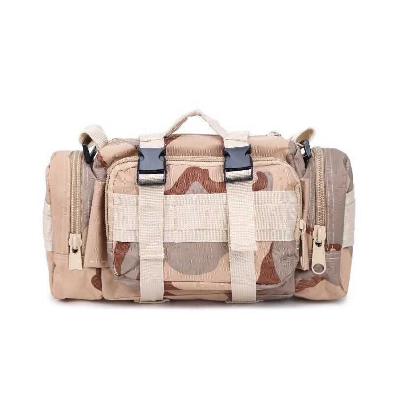 Miesten Oxford Sporty Multi-function Crossbody Laukku Vyötärölaukku Rintalaukku