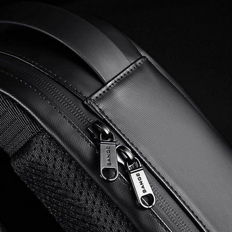 Miesten Oxford Varkaudenesto Usb-lataus Polyhedron Vedenpitävä Outdoor Crossbody Laukku Rintalaukku Kantolaukku