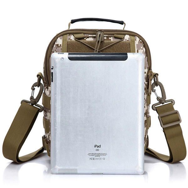 Miesten Tactical Camping Outdoor Sport Rintapakkaus Crossbody Olkalaukku