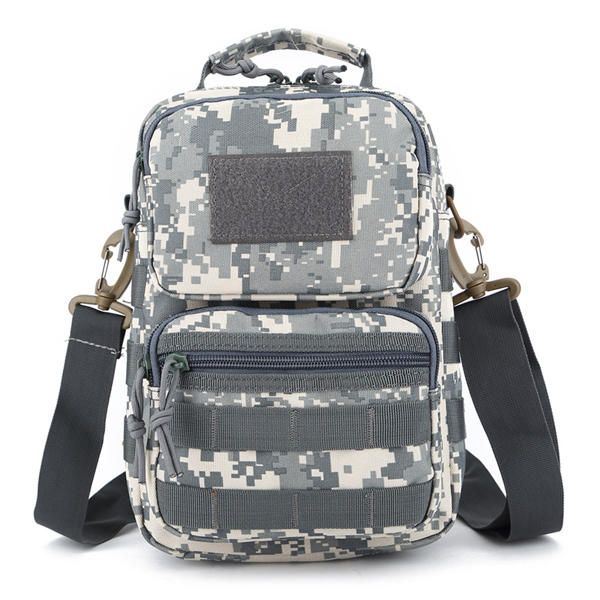 Miesten Tactical Crossboby Laukku Naamiointi Vedenkestävä Outdooors Sholder Laukku Käsilaukku