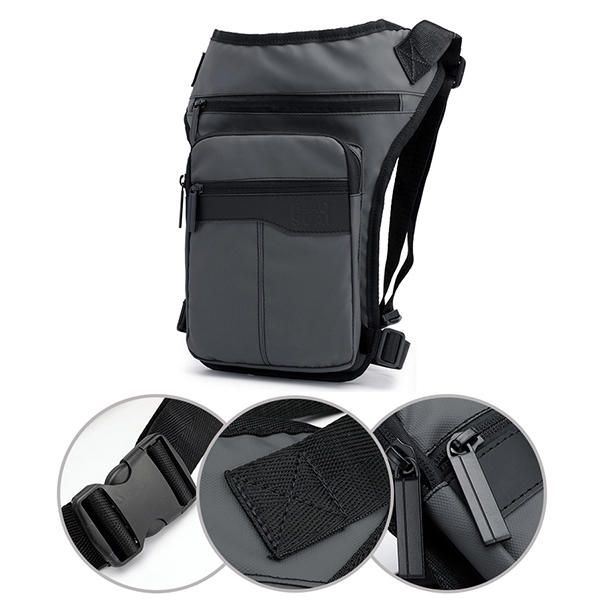 Miesten Ulkokäyttöinen Vyötärölaukku Nailoninen Monitaskuinen Crossbody-laukku