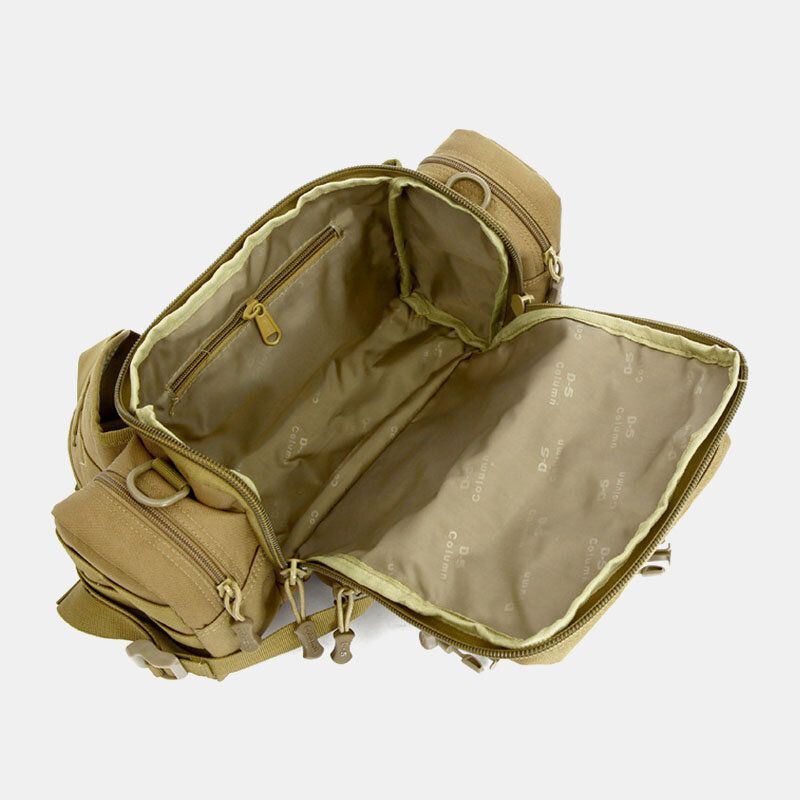 Miesten Unisex-nailoninen Taktinen Naamiointi Ulkoratsastus Multi-carry Työkalulaukku Crossbody Laukku Vyötärölaukku