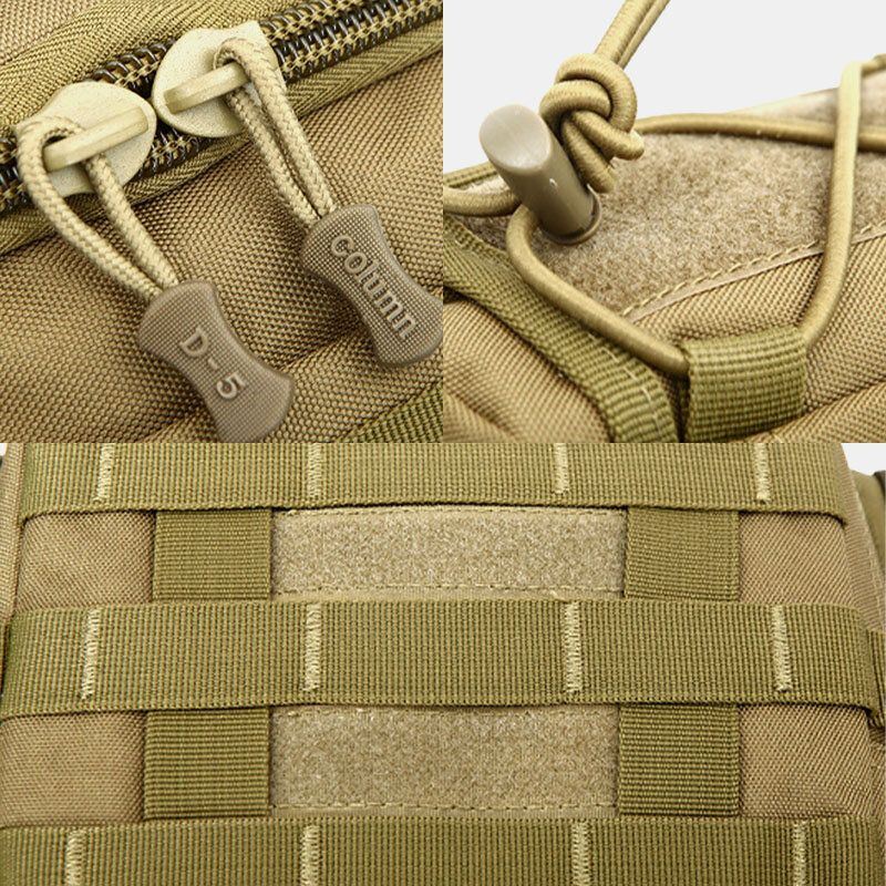 Miesten Unisex-nailoninen Taktinen Naamiointi Ulkoratsastus Multi-carry Työkalulaukku Crossbody Laukku Vyötärölaukku