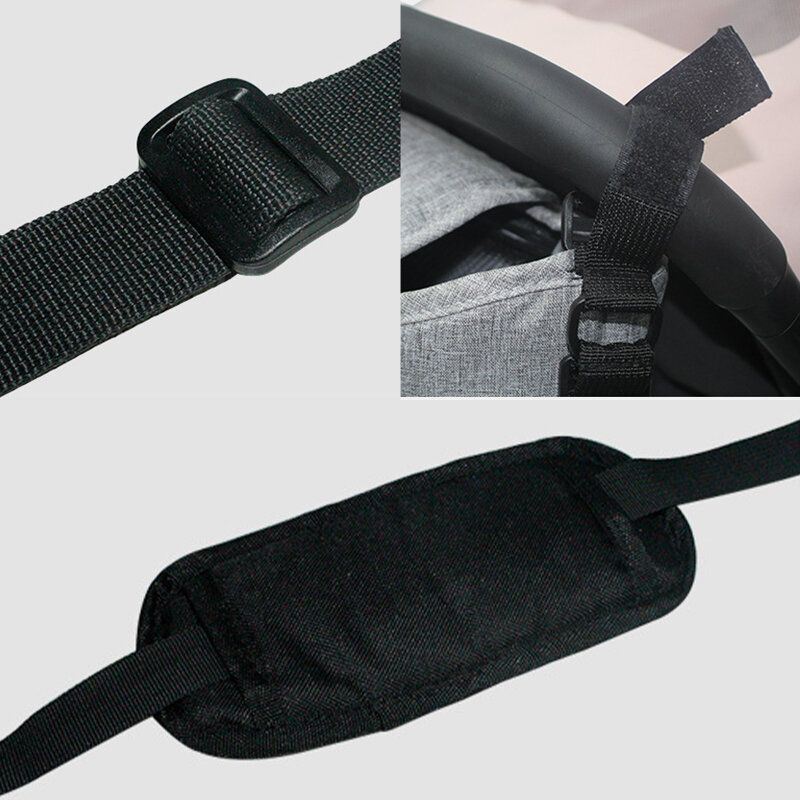 Miesten Unisex-pellava Monikäyttöinen Suurikapasiteettinen Ulkokäyttöinen Lastenvaunukassi Riippukassi Crossbody-laukku Olkalaukku