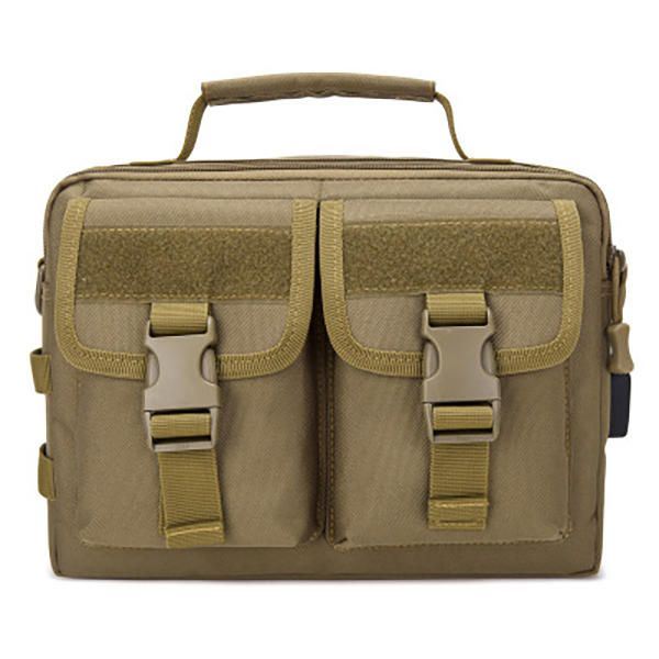 Miesten Uusi Canvas Tactical Camo Casual Crossbody Laukku