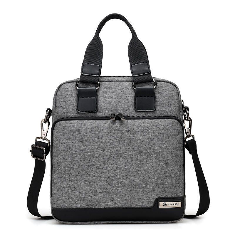 Miesten Vapaa-ajan Olkalaukku Brief Messenger's Bag Business Crossbody -laukku