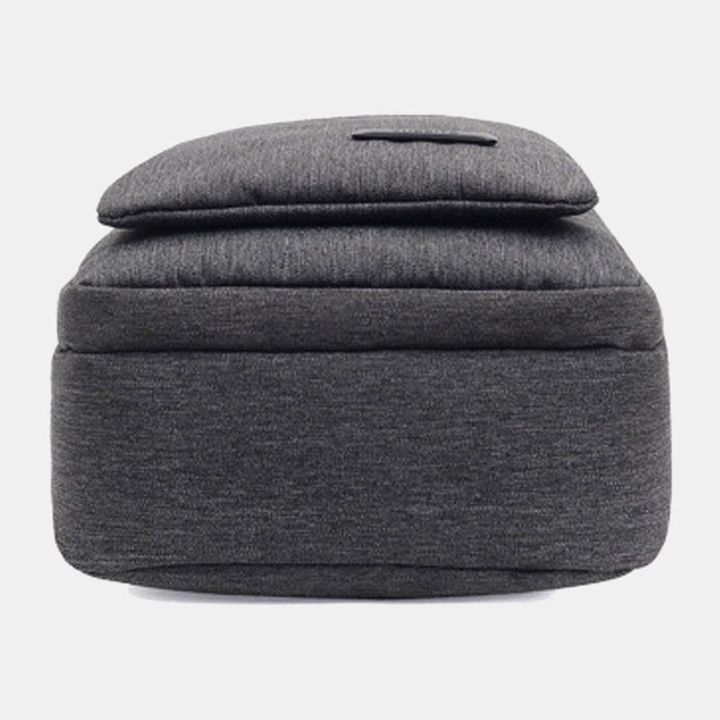 Miesten Vedenpitävä Rento Nailoninen Crossbody Laukku Olkalaukku Ulkotoimistoon