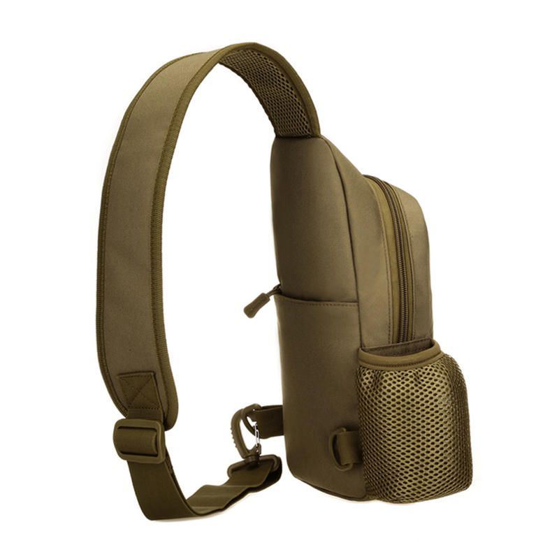 Miesten Vedenpitävä Usb-lataus Monikäyttöinen Crossbody-laukku