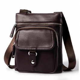 Miesten Vintage Business Casual Monikäyttöinen Crossbody Laukku