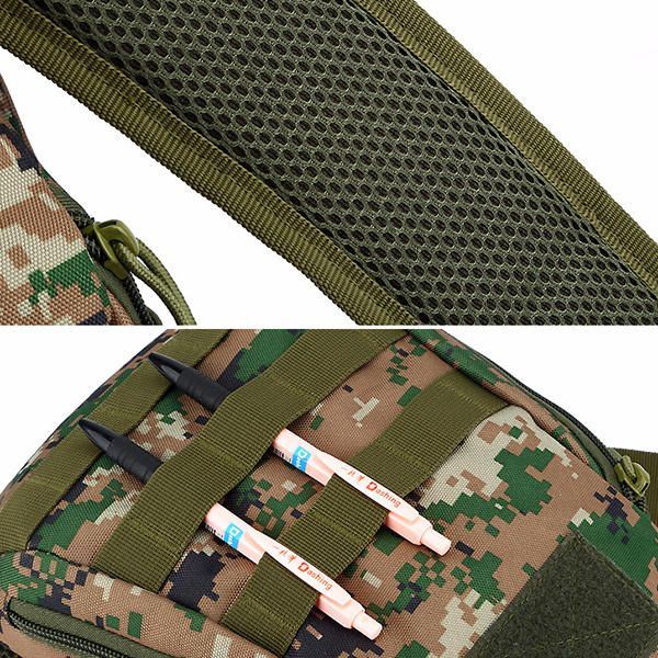 Nailoninen Sotilaallinen Taktinen Crossbody-laukku Miehille