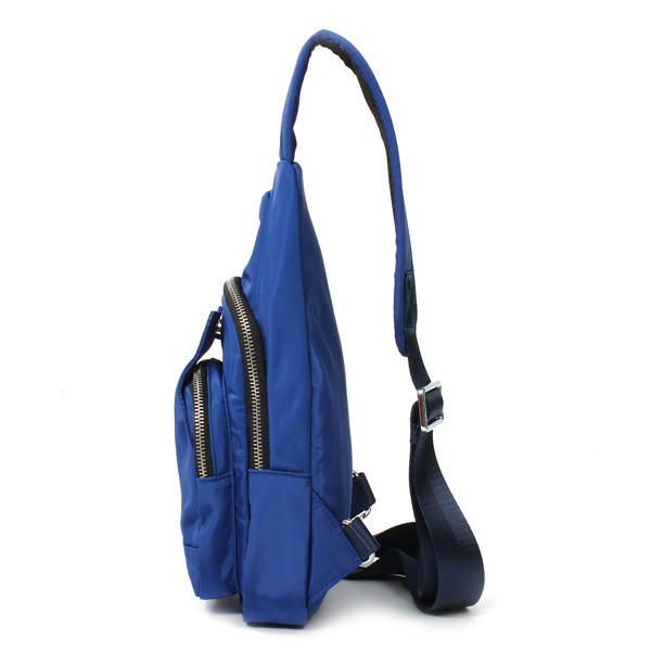 Naiset Miehet Nylon Rintalaukut Urheilu Vedenpitävät Crossbody Laukut Vapaa-ajan Laukut