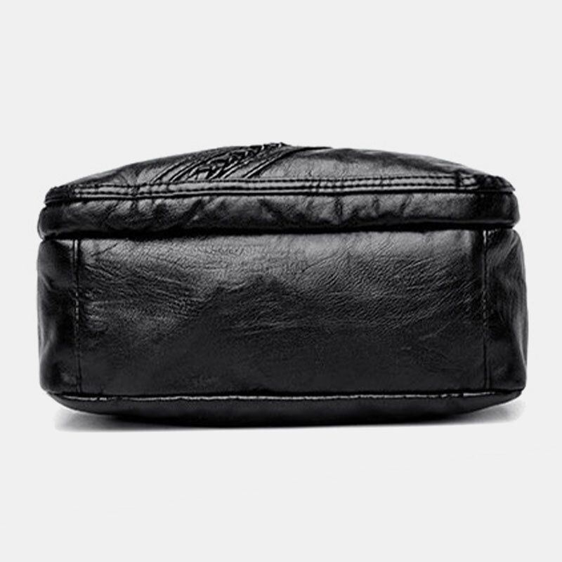 Naiset Pu Nahka Suuri Kapasiteetti Varkaudenesto 6.3 Tuuman Puhelinlaukku Crossbody Laukut Olkalaukku