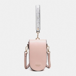 Naisten 4 Korttipaikkaa Puhelinlaukku Crossbody Laukku