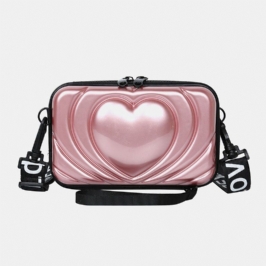 Naisten 6.5 Tuuman Love Solid Trunk -puhelinlaukku Crossbody-laukku
