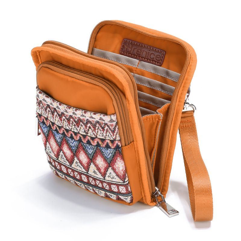 Naisten Canvas Bohemian Crossbody -laukku