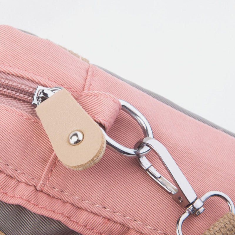 Naisten Colorblock Nylon Vedenpitävä Crossbody Laukku Mini Olkalaukku
