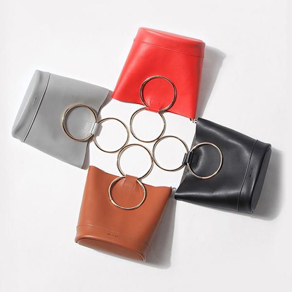 Naisten Cool Pu Bucket Laukut Crossbody Laukut