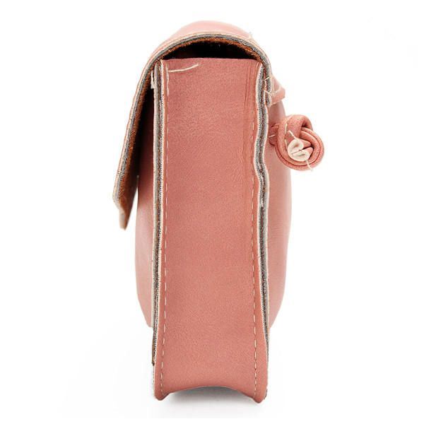 Naisten Hasp Mini Olkalaukut Pu Nahkaiset Puhelinlaukut Case Crossbody Laukut