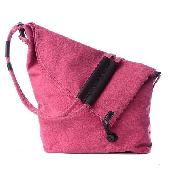 Naisten Kangaslaukut Rennot Mustat Olkalaukut Crossbody Laukut