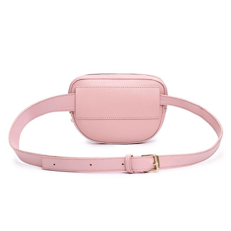 Naisten Ketjuvyötärölaukku Kiinteä Puhelinlaukku Crossbody-laukku