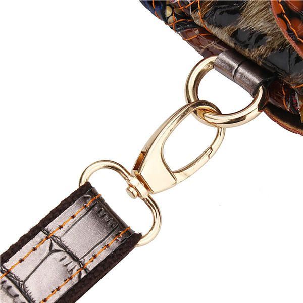 Naisten Kontrastiväriset Olkalaukut Naisten Vintage Crossbody Laukut Tyylikkäät Olkalaukut