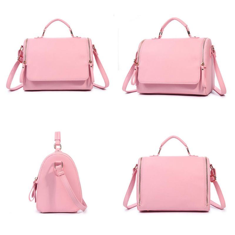 Naisten Läppällinen Kosmeettinen Käsilaukku Monitoiminen Crossbody Bag Olkalaukku