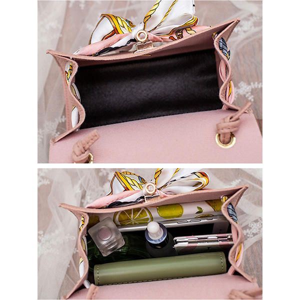 Naisten Laides Elegant Tekonahkainen Käsilaukku Crossbody Laukku