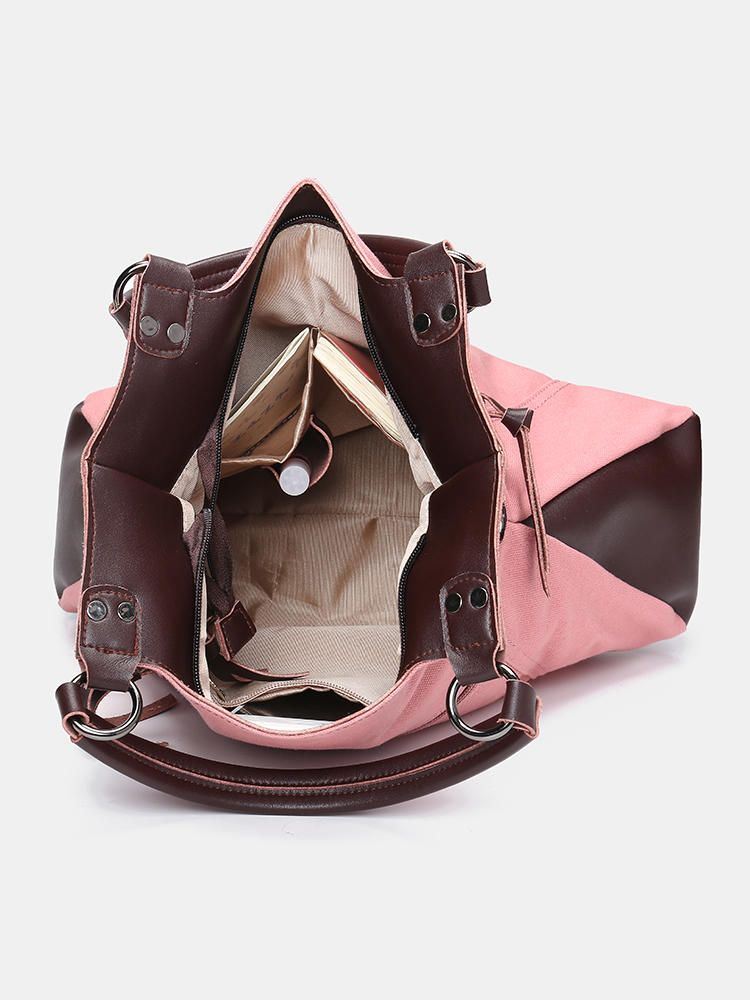 Naisten Miesten Monitoimikankainen Crossbody-laukkureppu