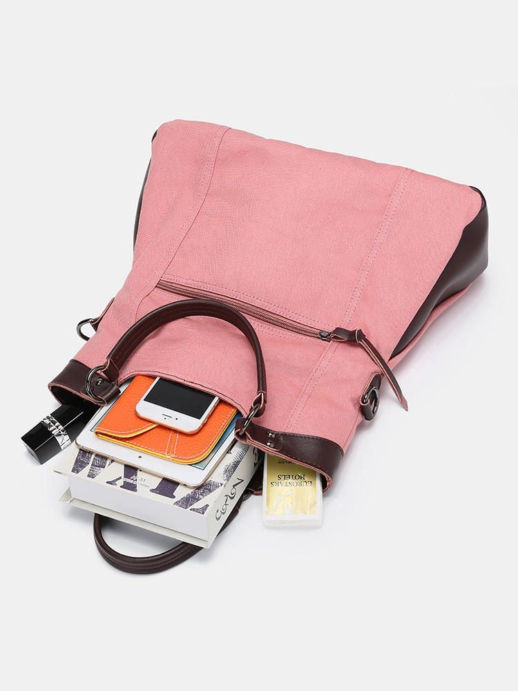 Naisten Miesten Monitoimikankainen Crossbody-laukkureppu
