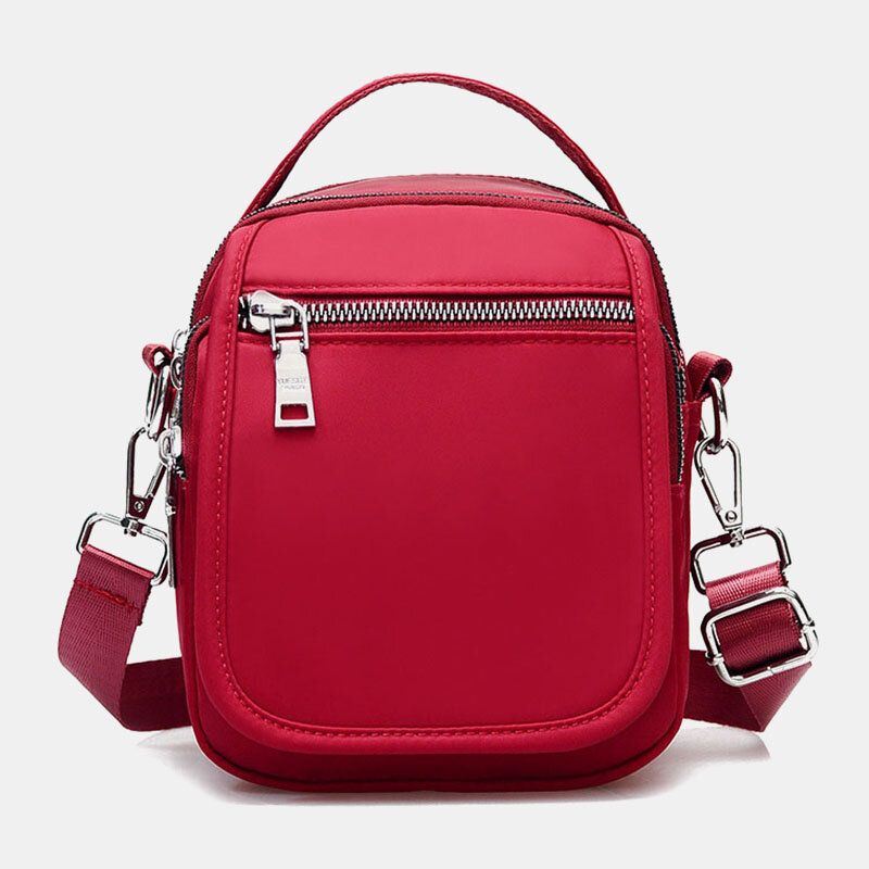 Naisten Mini Pieni Kevyt Vedenpitävä Olkalaukku Crossbody Bag Puhelinlaukku
