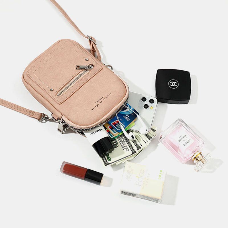 Naisten Mini Small Crossbody Laukku Olkalaukku Puhelinlaukku