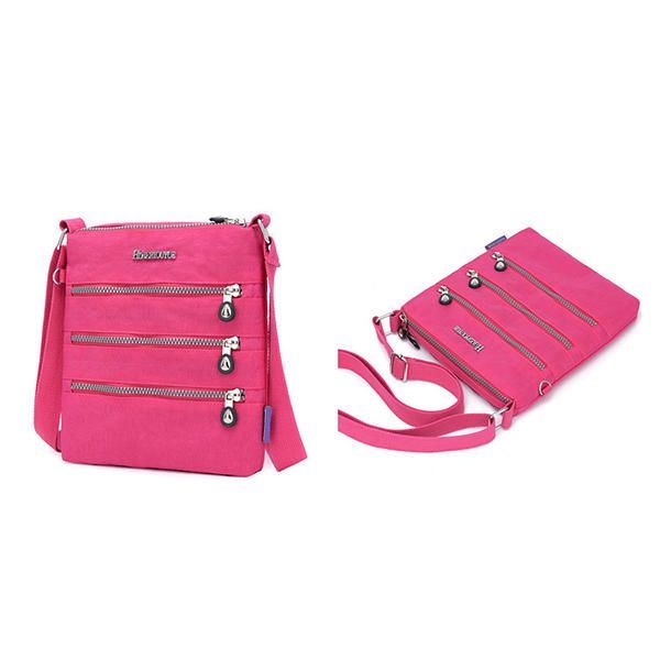Naisten Monitaskuinen Nailoninen Vedenpitävä Crossbody-laukku