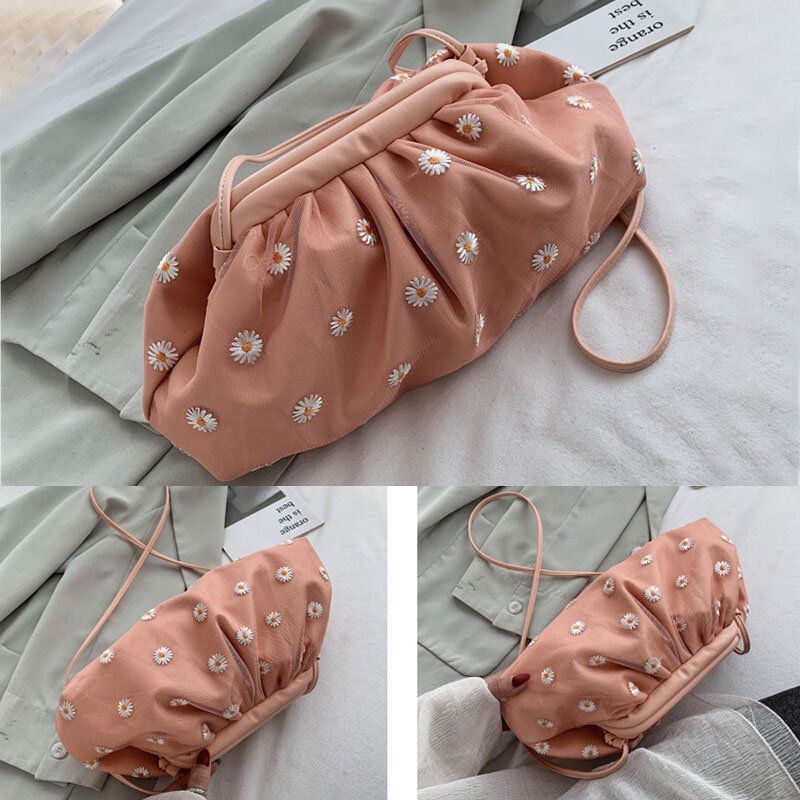 Naisten Muoti Daisy-pitsipussi Crossbody Laukku Olkalaukku