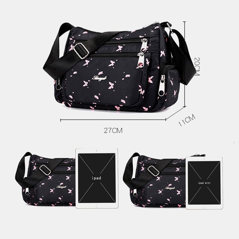 Naisten Muoti Nylon Rento Olkalaukku Crossbody Laukku
