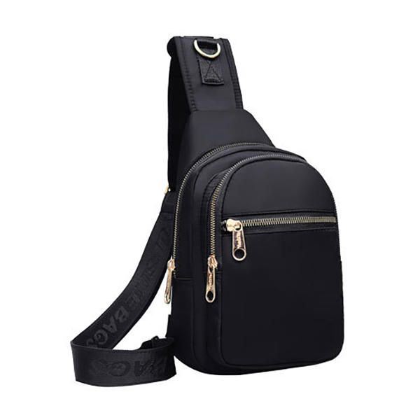 Naisten Nailoninen Suuri Tilavuus Monitaskuinen Crossbody Laukku