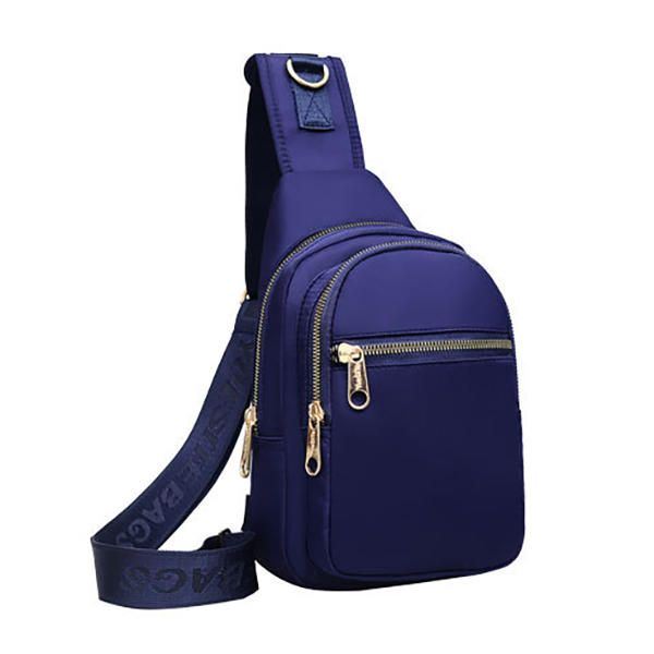 Naisten Nailoninen Suuri Tilavuus Monitaskuinen Crossbody Laukku