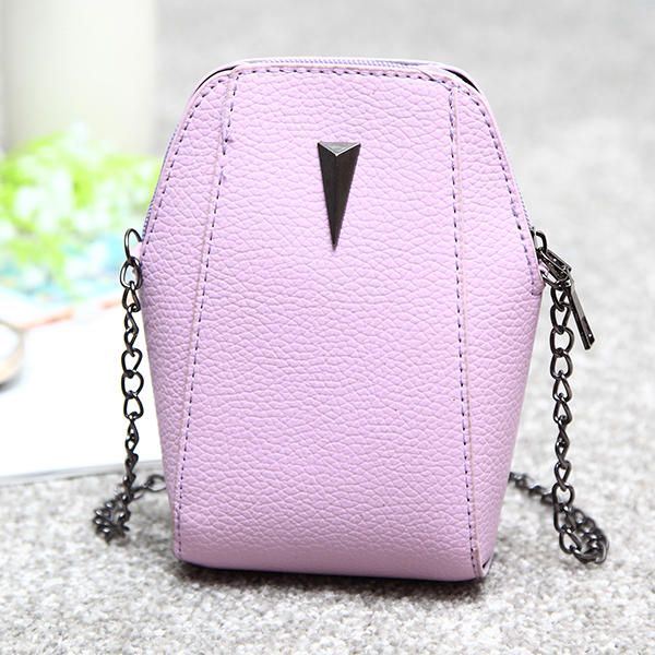 Naisten Nainen Pu Krokotiilikuvioinen Ketjulaukku Puhelinlaukku Kytkinlaukku Crossbody Bag