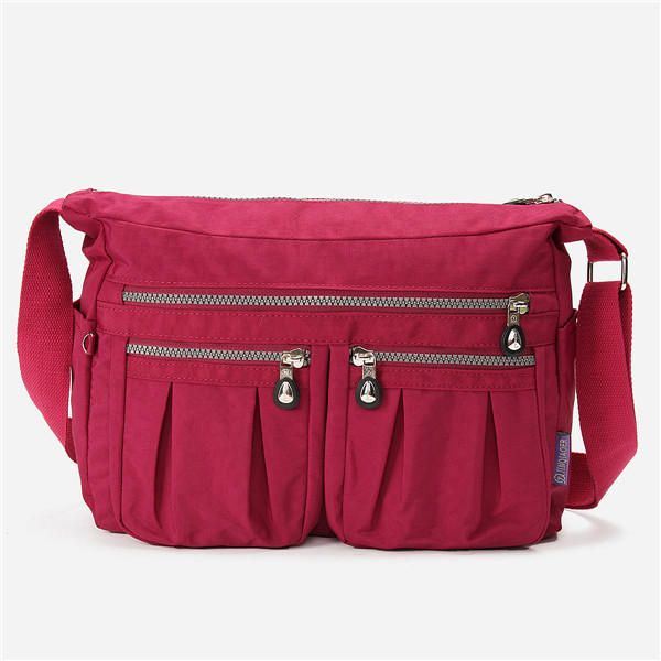 Naisten Nylon Kevyet Laukut Rento Ulkoilu Vedenpitävät Olkalaukut Crossbody Laukut