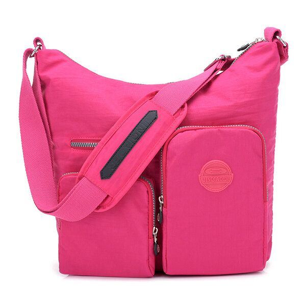 Naisten Nylon Leisure Vedenpitävä Olkalaukku Crossbody Laukku