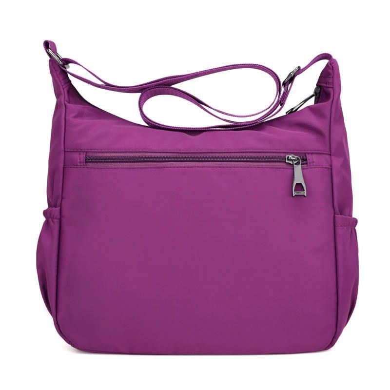 Naisten Nylon Light Olkalaukut Multi Pockets Crossbody Bag